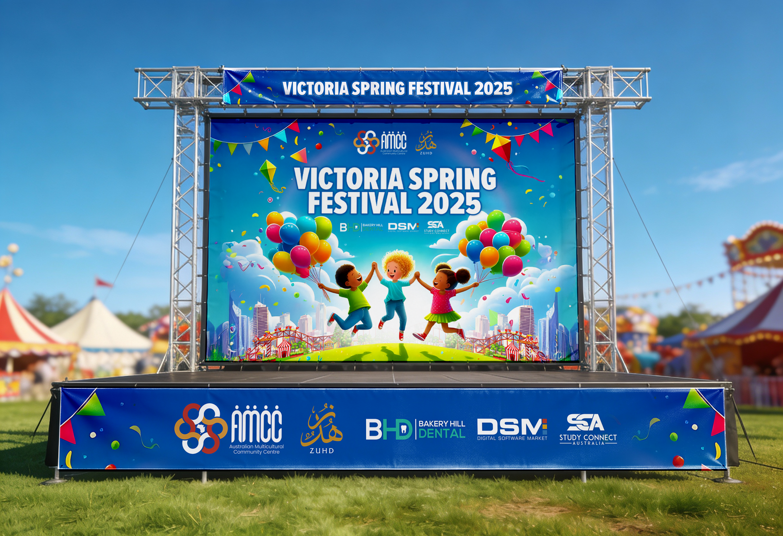 05 outdoor Stage Mockup